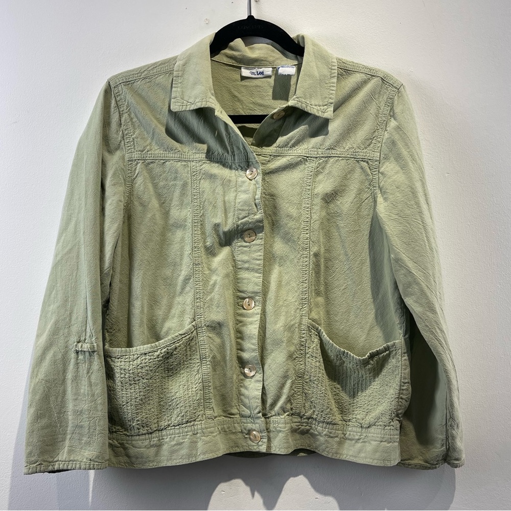 Vintage Ms Lee - adorable cotton chore jacket size small